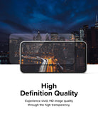 Galaxy S23 FE Screen Protector | Full Cover Glass - 2 Pack - High Definition Quality. Experience vivid, HD image quality through the high transparency.