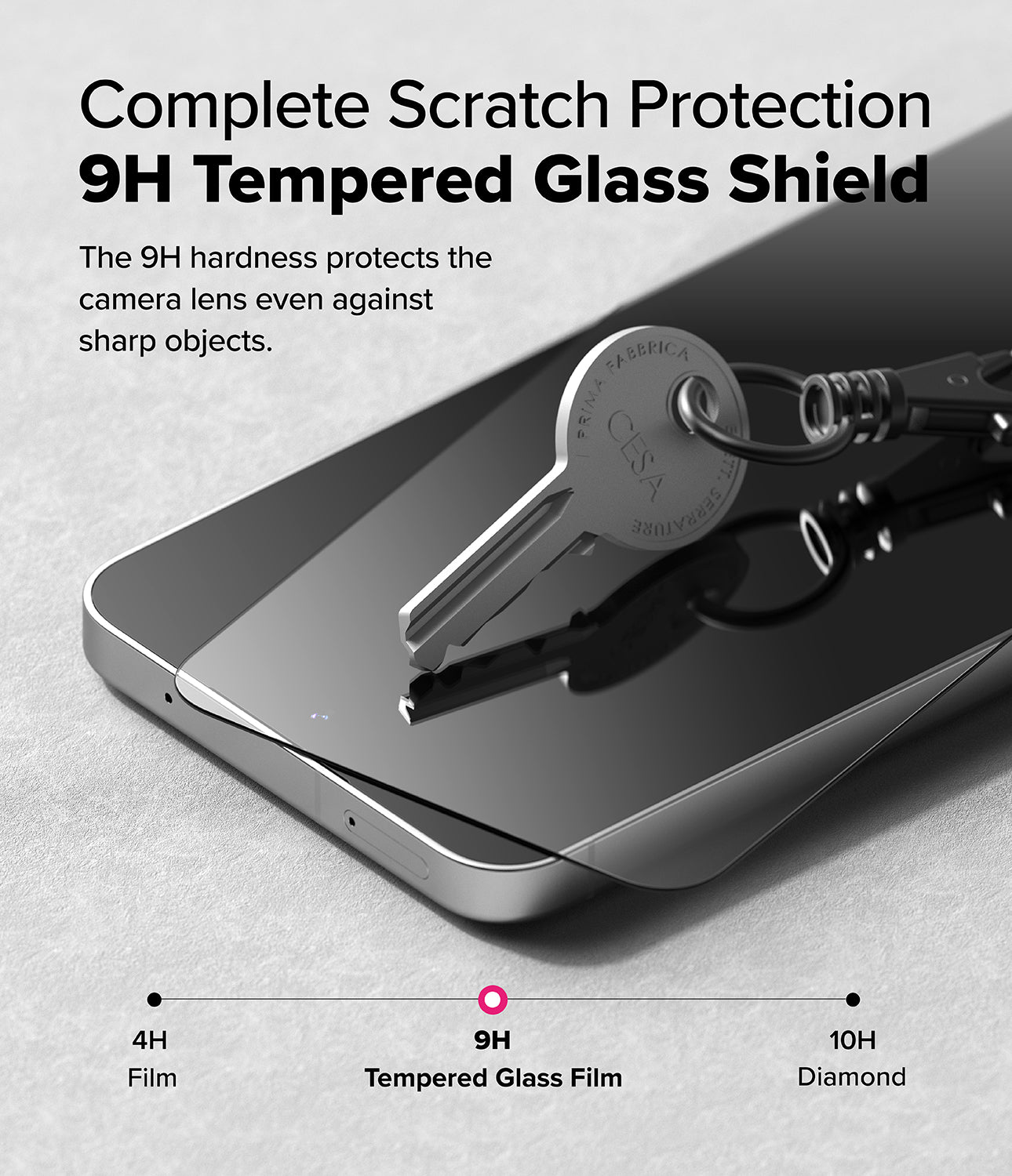 Complete Scratch Protection - 9H Tempered Glass Shield