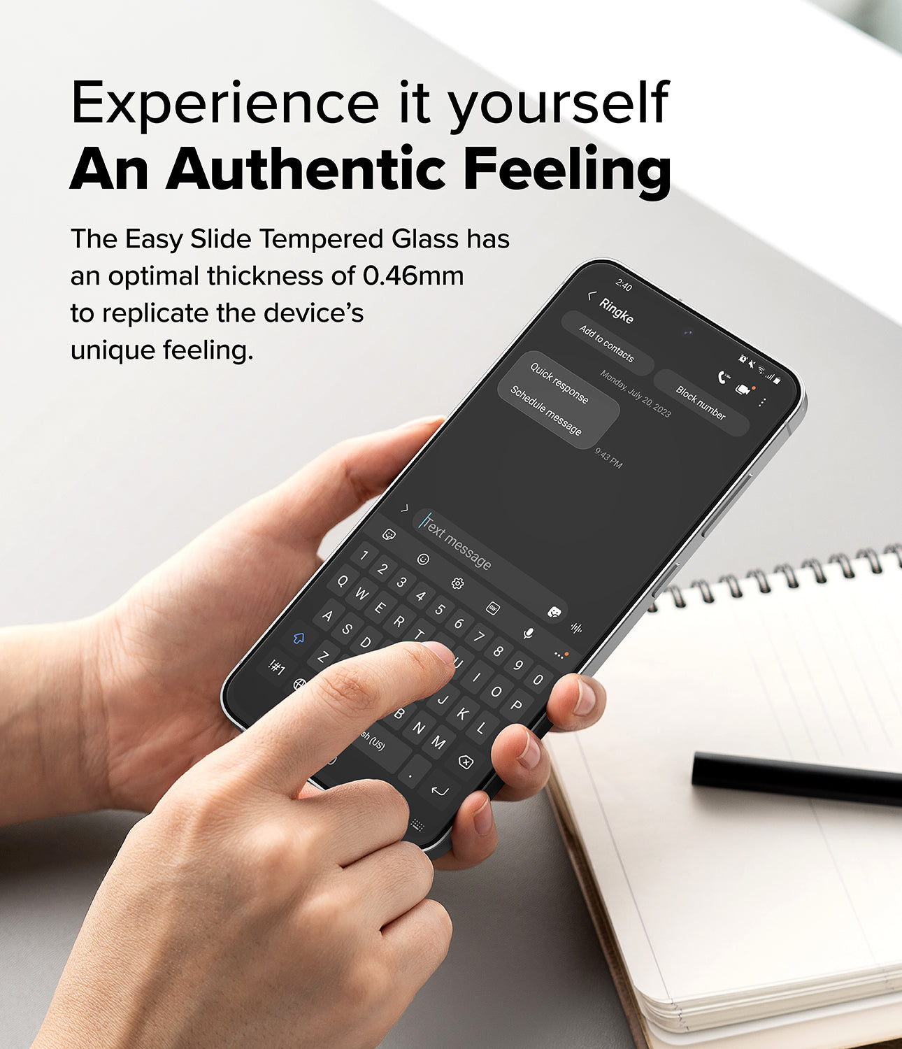 Experience it yourself - An Authentic Feeling