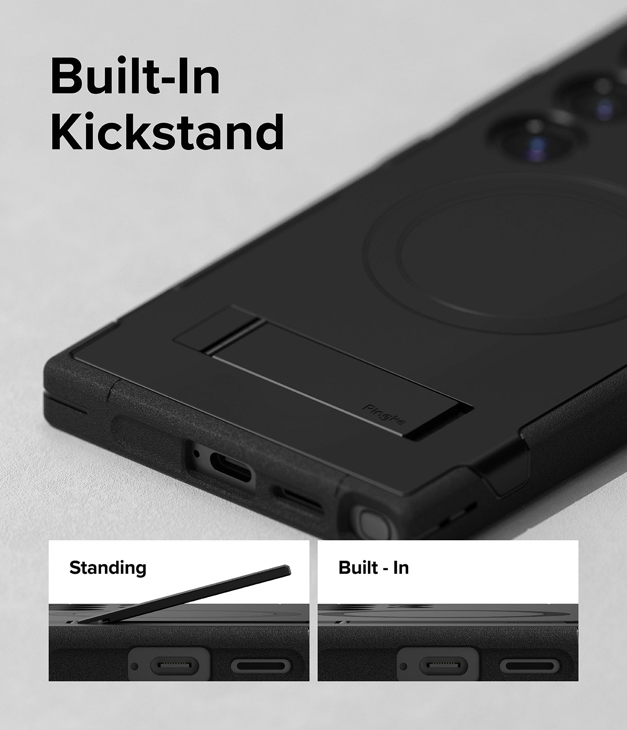 Galaxy S24 Ultra Case | Alles - Built-In Kickstand.