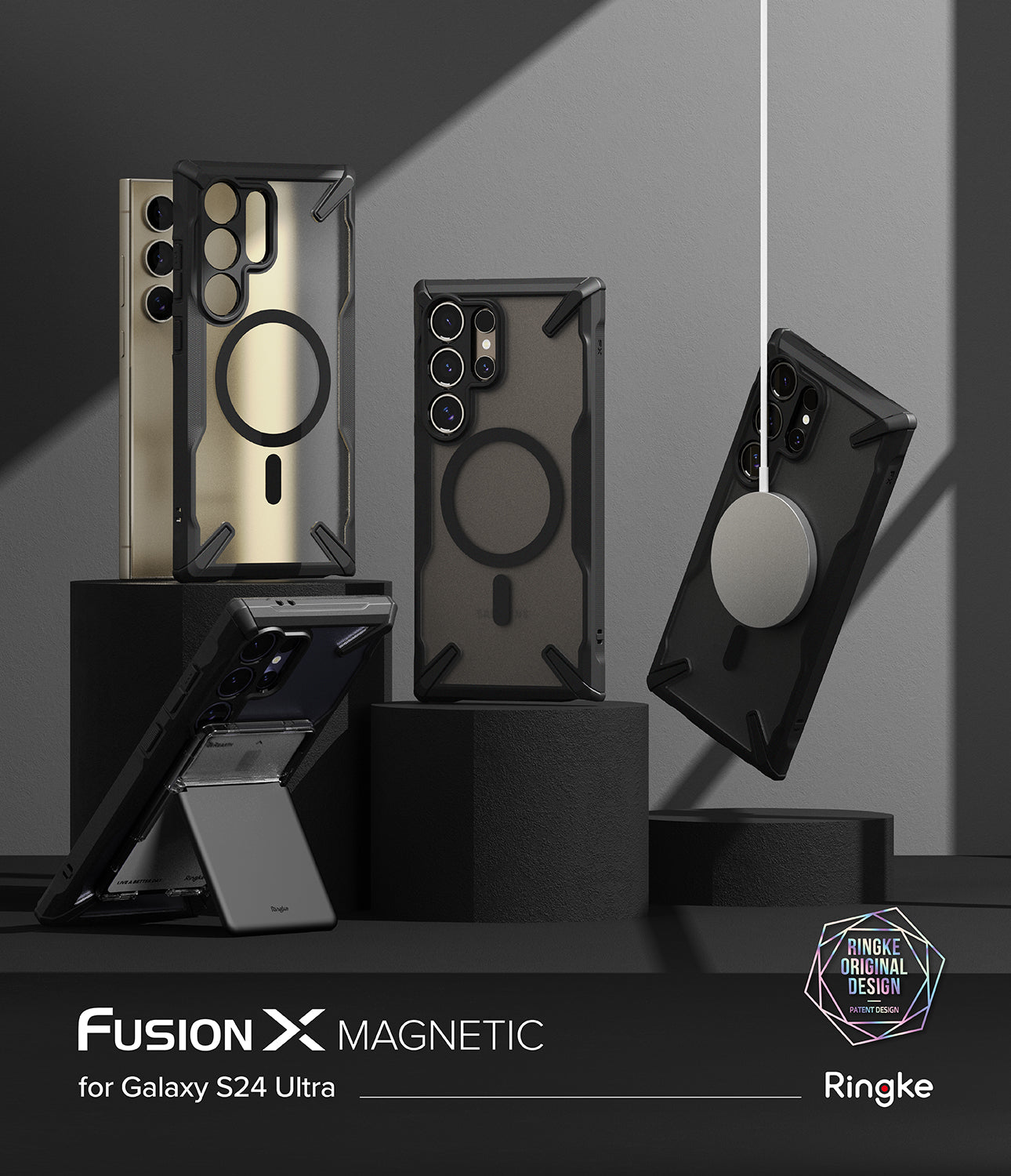 Galaxy S24 Ultra Case | Fusion-X Magnetic Matte - By Ringke