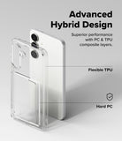 Hard PC and Flexible TPU hybrid clear case