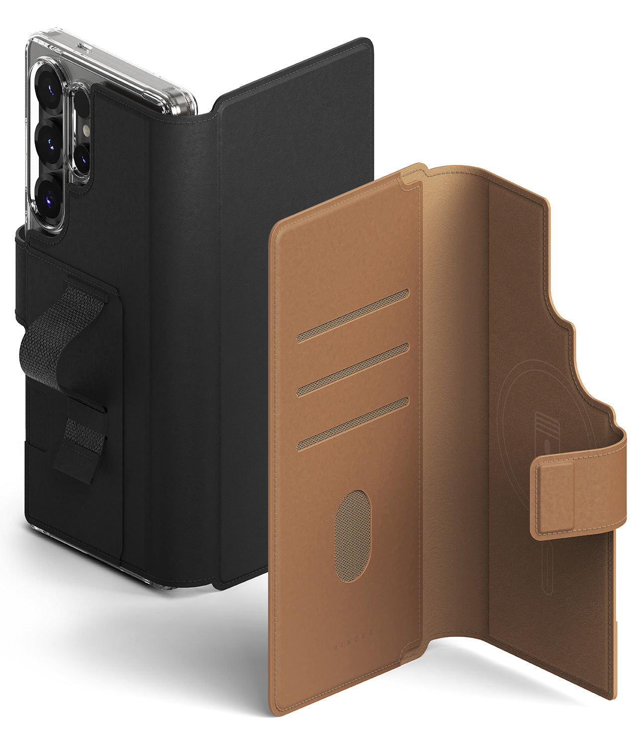 Galaxy S25 Ultra Case | Folio Grip Wallet Magnetic