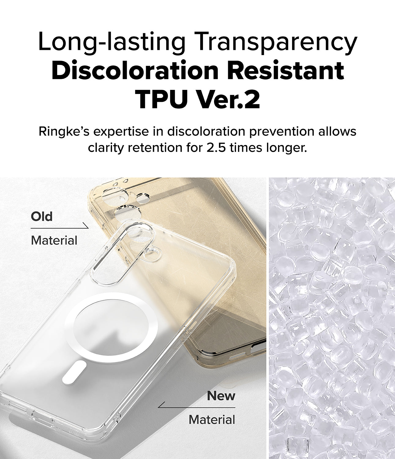 Galaxy S25 Plus Fusion Magnetic Matte | Long-lasting Transparency Discoloration Resistant TPU Ver.2