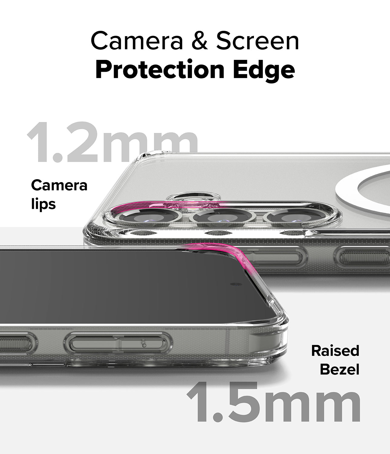 Galaxy S25 Plus Fusion Magnetic Matte | Camera & Screen Protection Edge