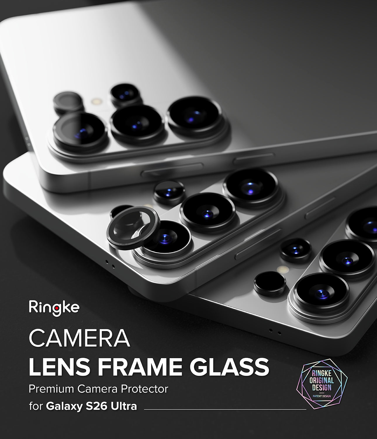 group-Clear / + Camera Lens Frame Glass (2P)