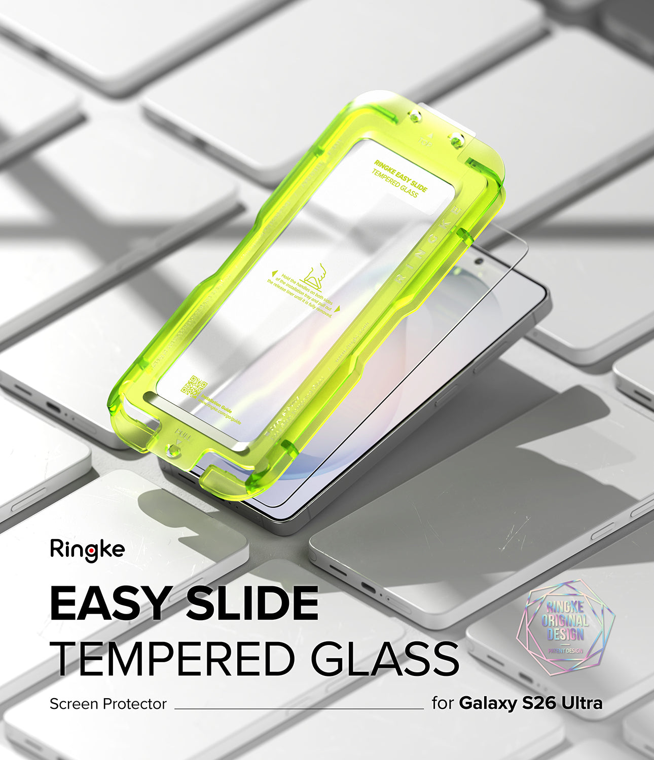 group-Clear / + Screen Protector & Camera Lens Frame Glass (2P)