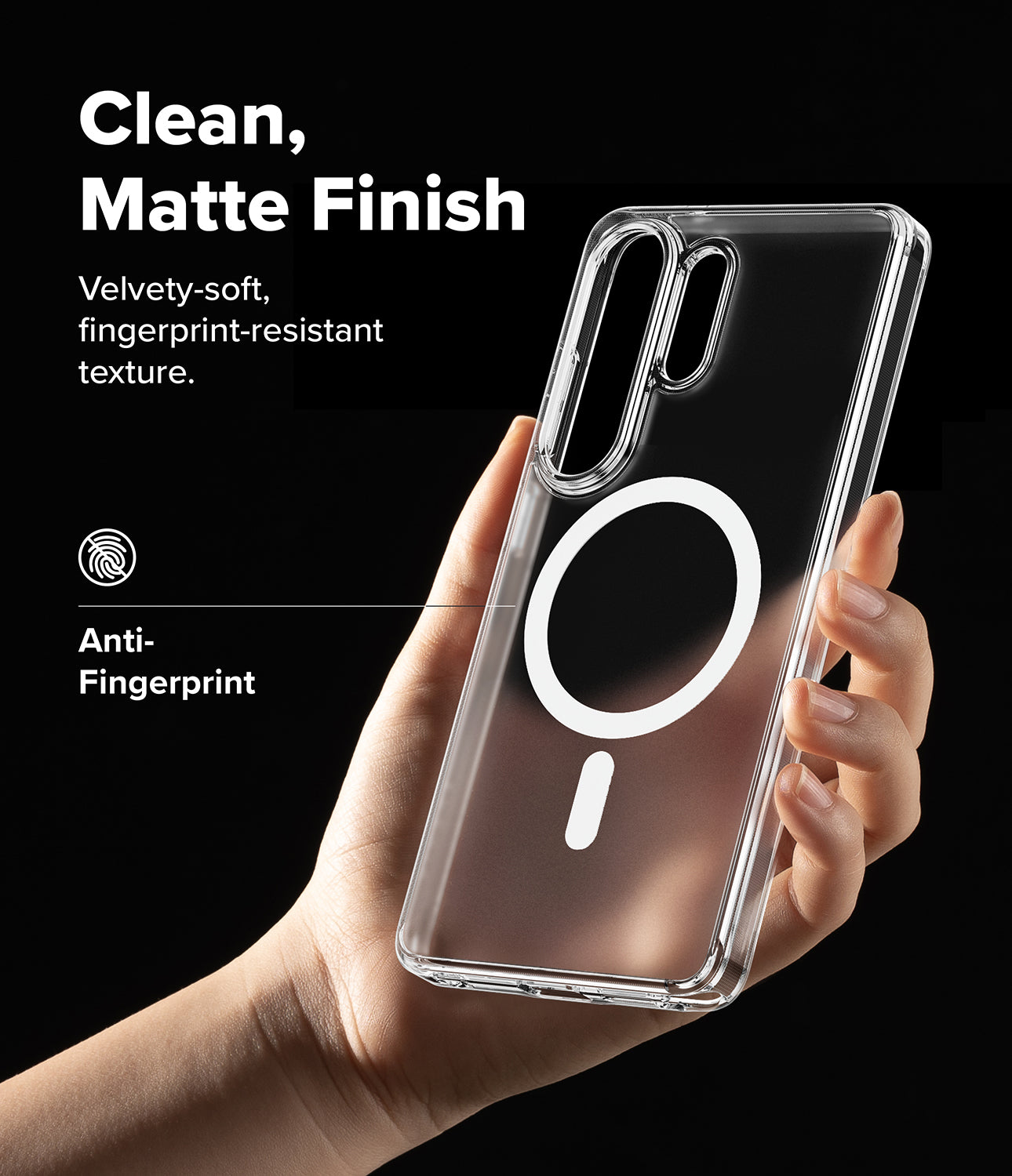 group-Matte Clear / + Camera Lens Frame Glass (2P)