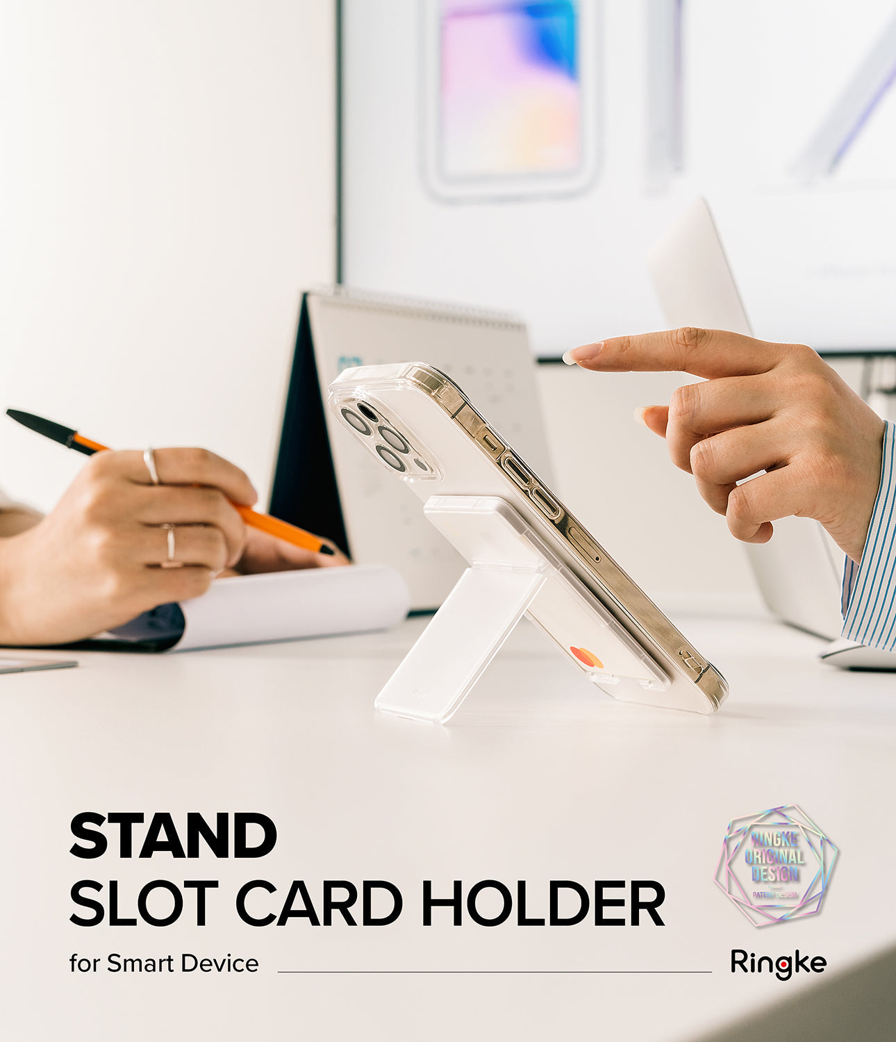 Stand Slot Card Holder