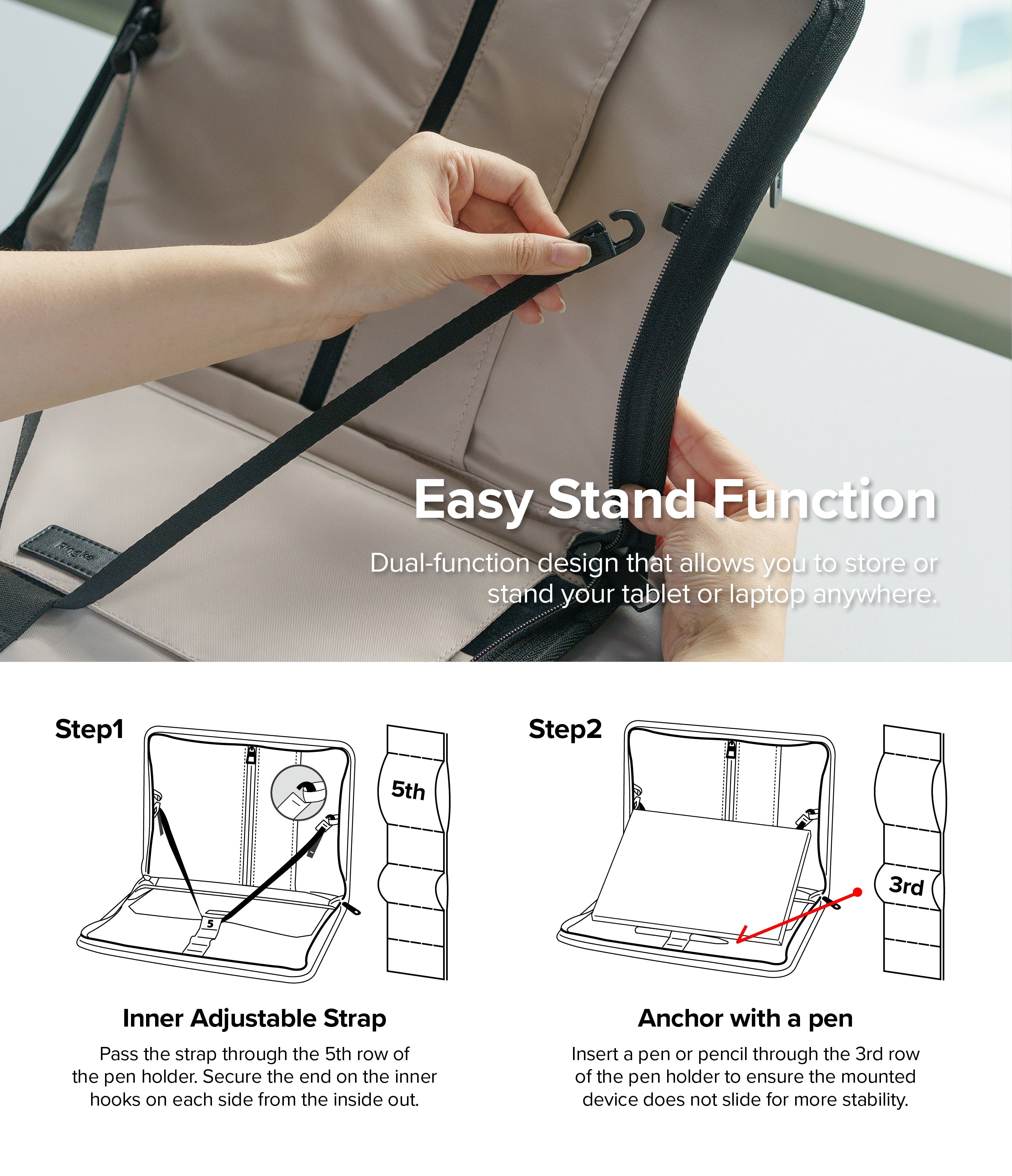 Pad Pouch | Smart Zip Pouch - Ringke Official Store