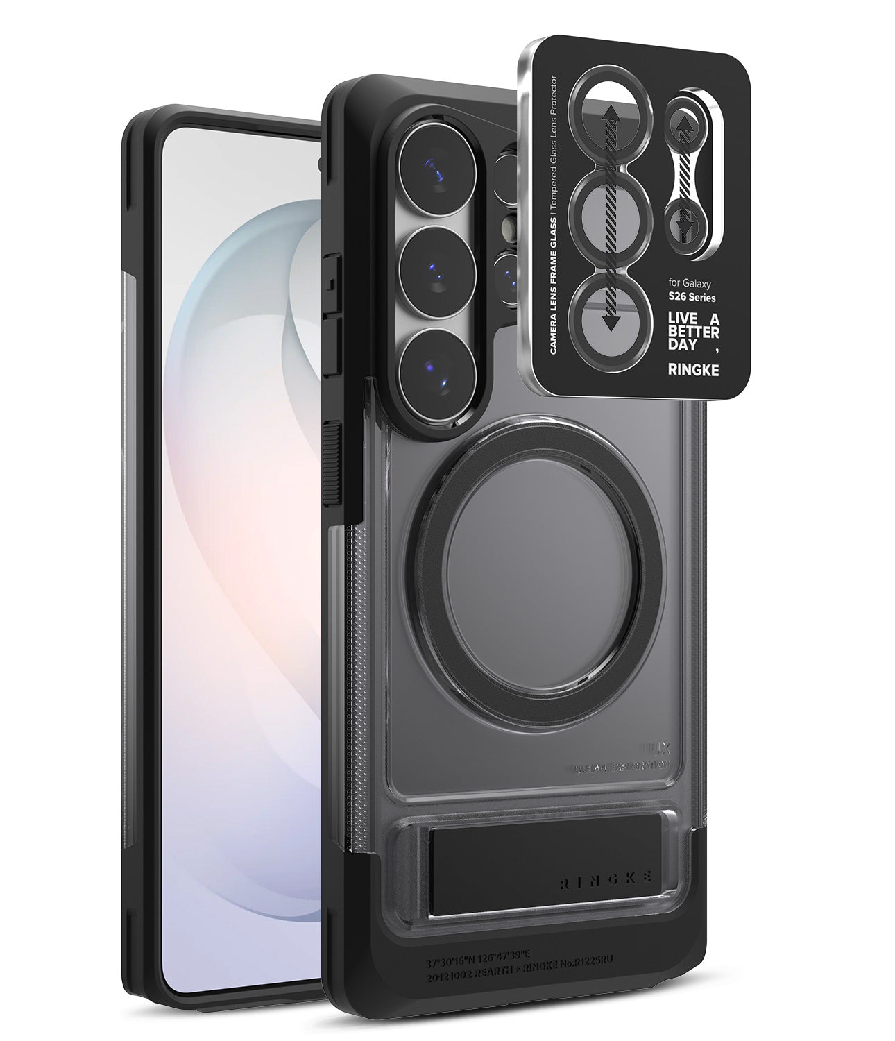 group-Smoke Black / + Camera Lens Frame Glass (2P)