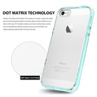 ringke frame heavy duty bumper case cover for iphone se 5s 5 main transparent back