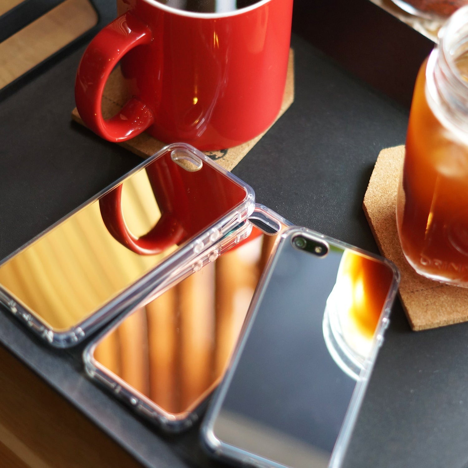 ringke mirror back case cover for iphone se 5s 5 main real