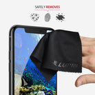 safely removes dust, fingerprints, oil