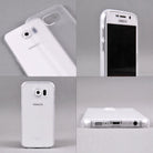 ringke slim premium hard pc protective back cover case for galaxy s6 frost white