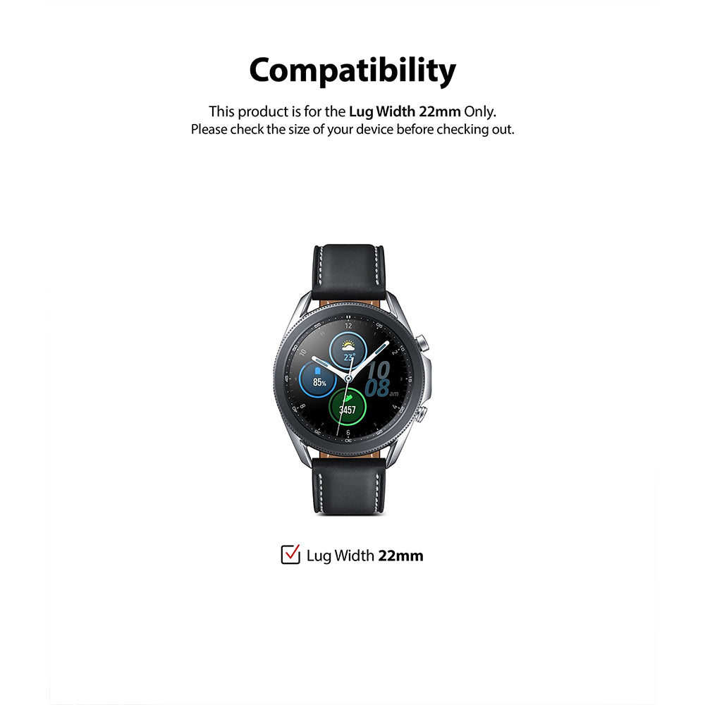 compatible with the watch lug width 22mm only