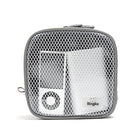 ringke pouch travel organizer bag multi function travel portable pouch mesh transparent vinyl window zippered top divided pockets tidy electric gadgets accessories cosmetic bag