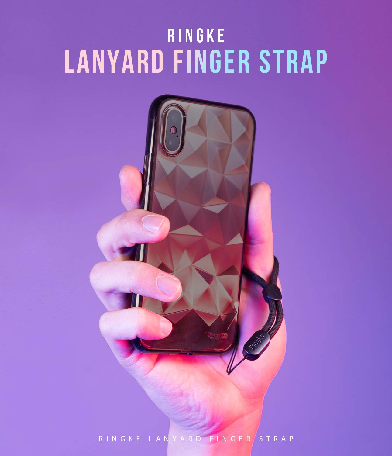 ringke paracord lanyard finger strap