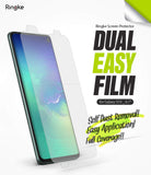 dual easy film screen protector for galaxy s10