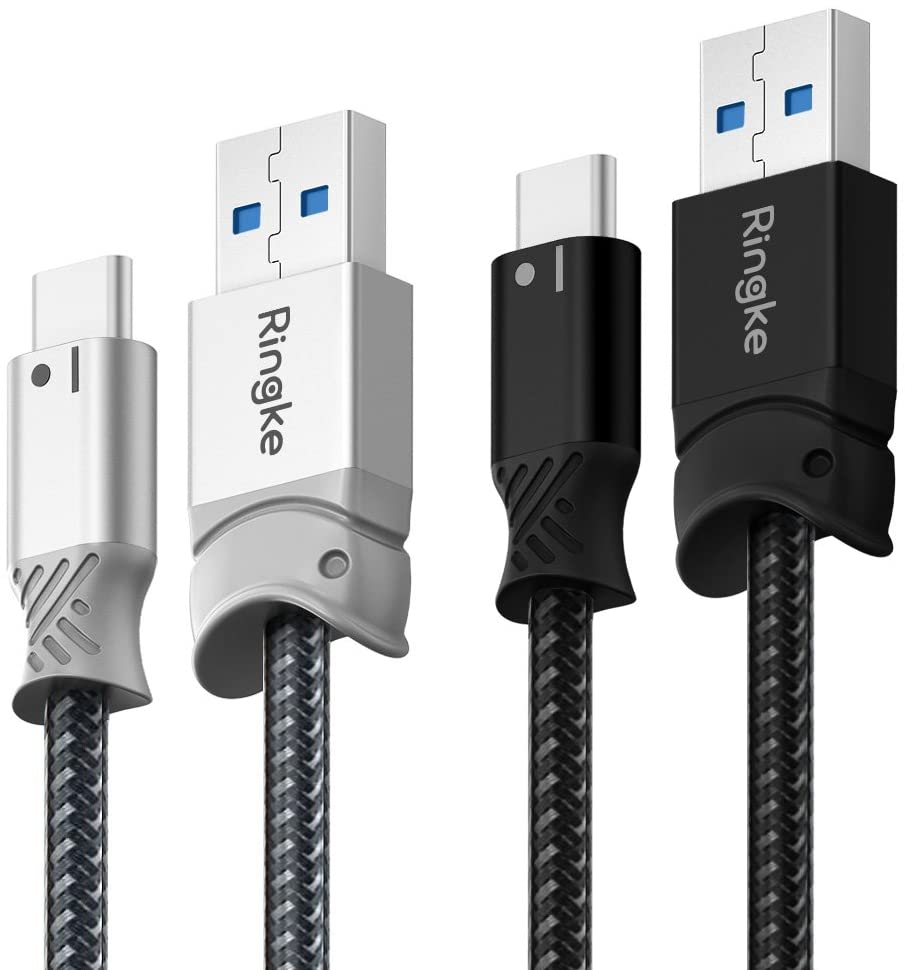 Ringke USB Type C Braided Nylon Smart Fish Data Charging Cable