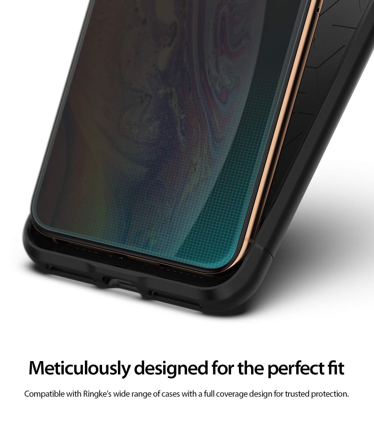 ringke dual easy film screen protector for iphone xs max