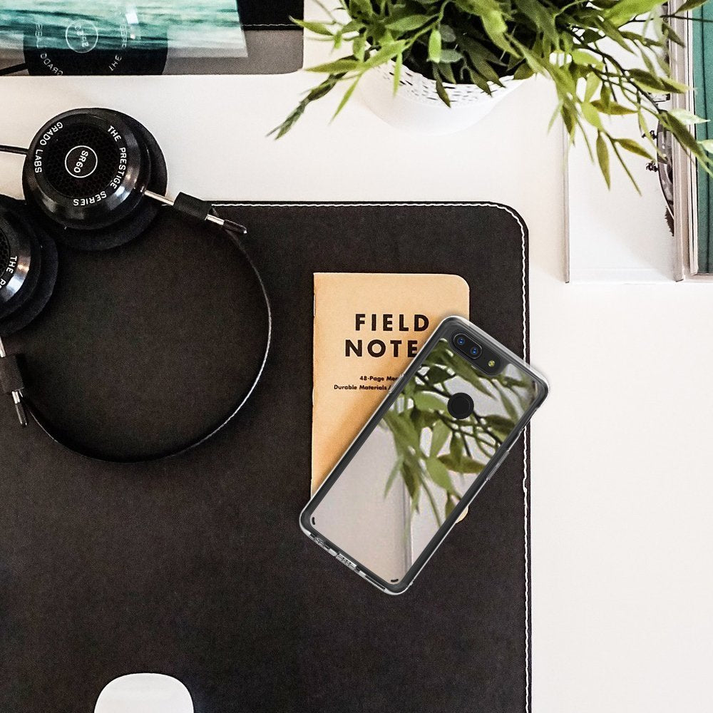 oneplus 5t case - ringke fusion mirror silver