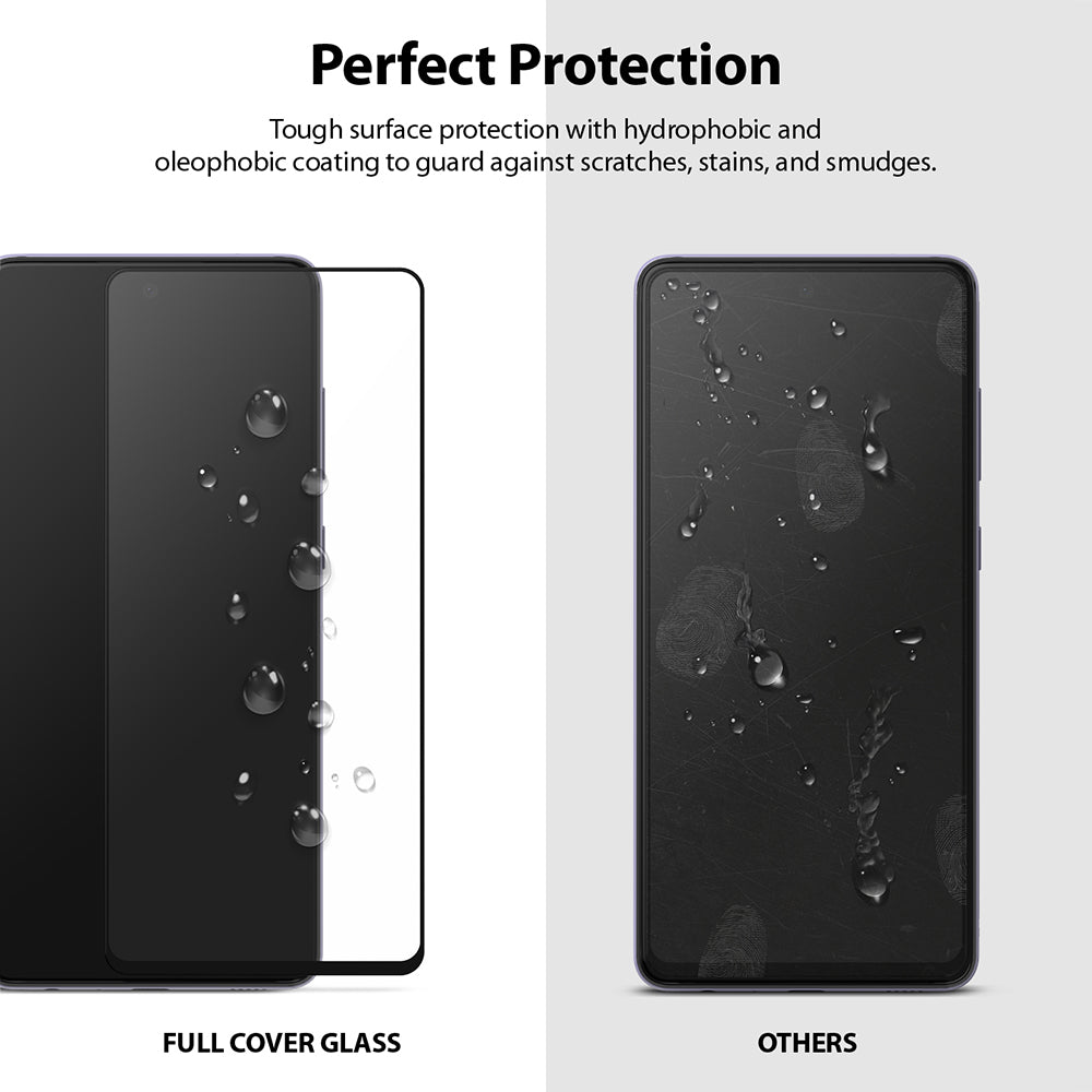 tough surface protection with hydrophobic and oleophobic coating
