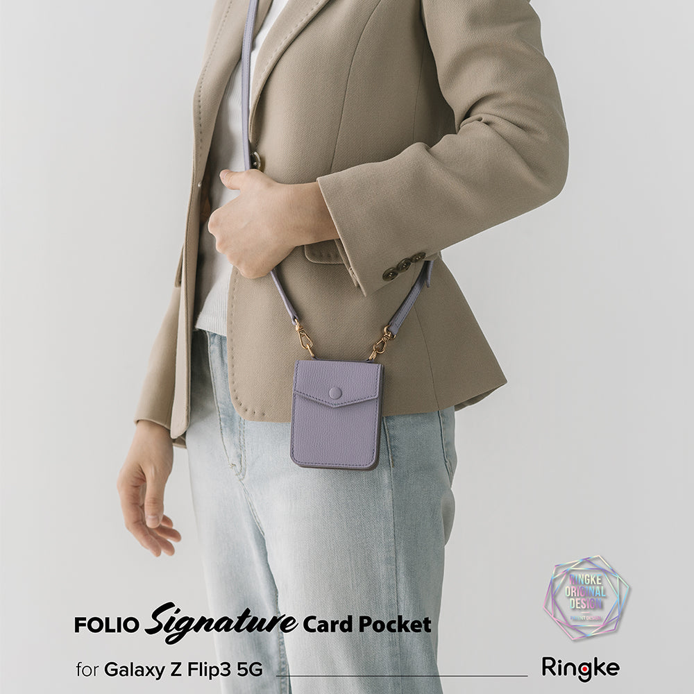 Folio Signature Card Pocket