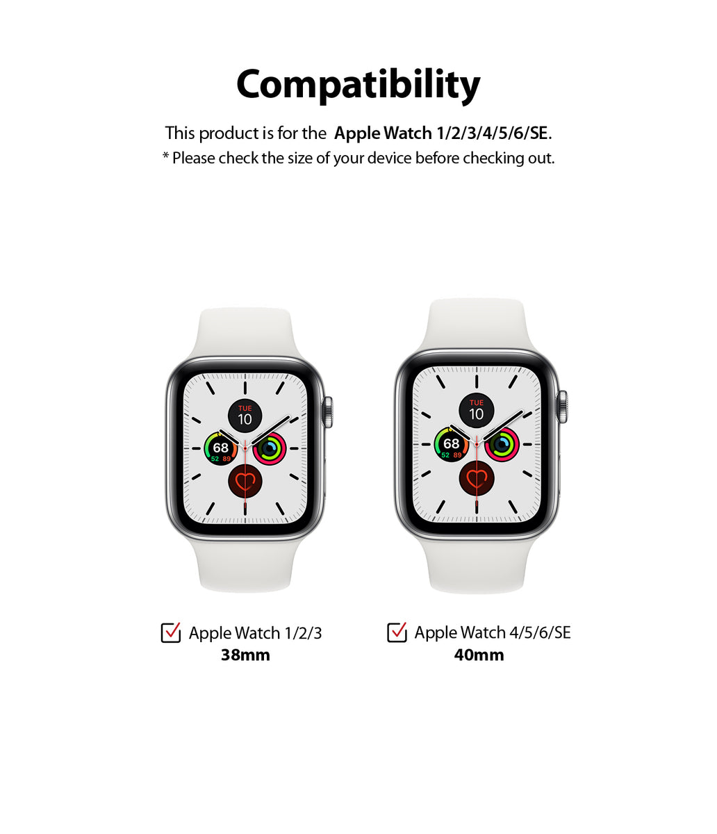 Apple Watch 40mm 38mm Leather One Classic Band Ringke