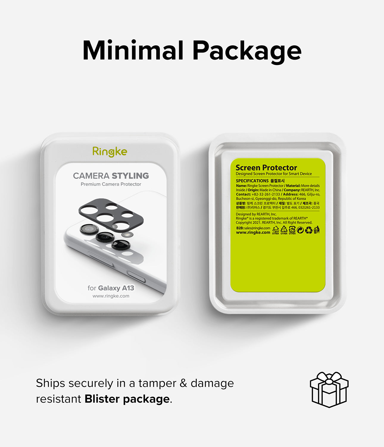 Galaxy A13 4G (LTE) | Camera Styling - Ringke Official Store
