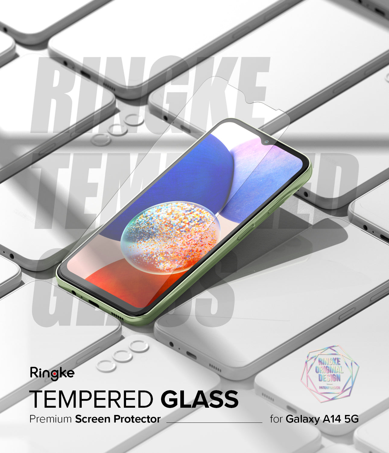 Tempered Glass Premium Screen Protector for Galaxy A14 5G