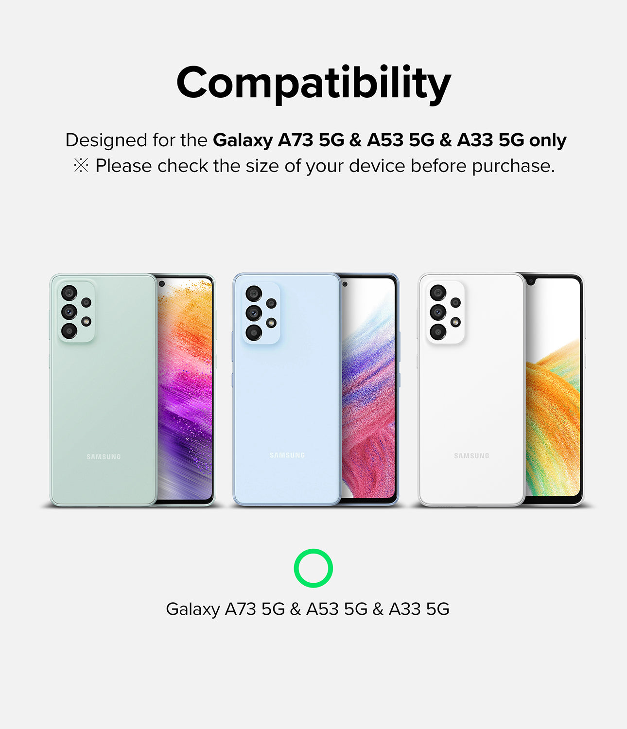 Galaxy A33 5G / A53 5G / A73 5G | Camera Styling - Ringke Official Store