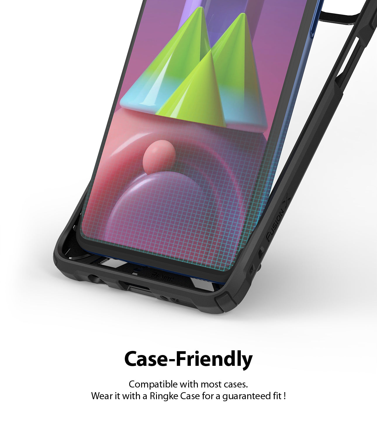 case friendly - compatible with most cases