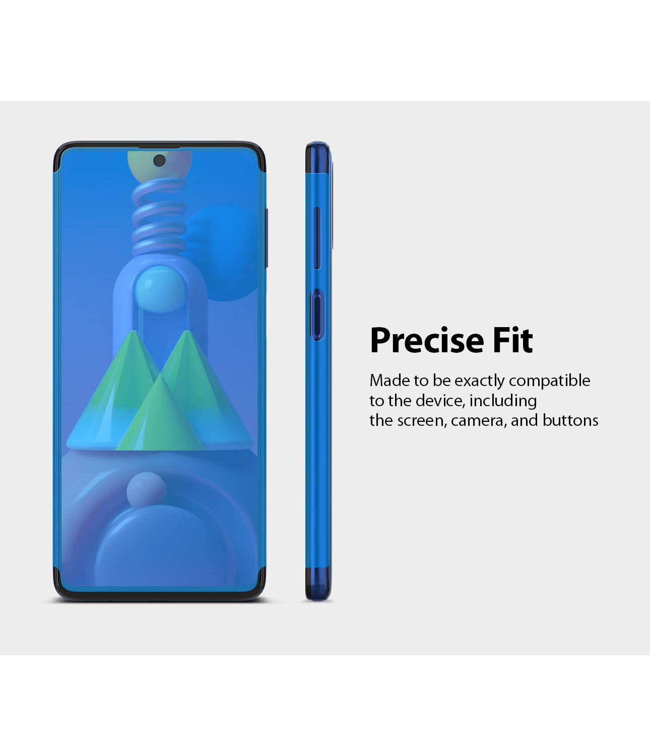 made to be exactly compatible to the device, including the screen, camera, and buttons