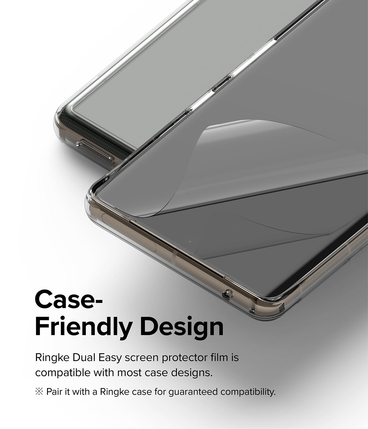 Google Pixel 7 Pro Screen Protector | Dual Easy Film-Case Friendly