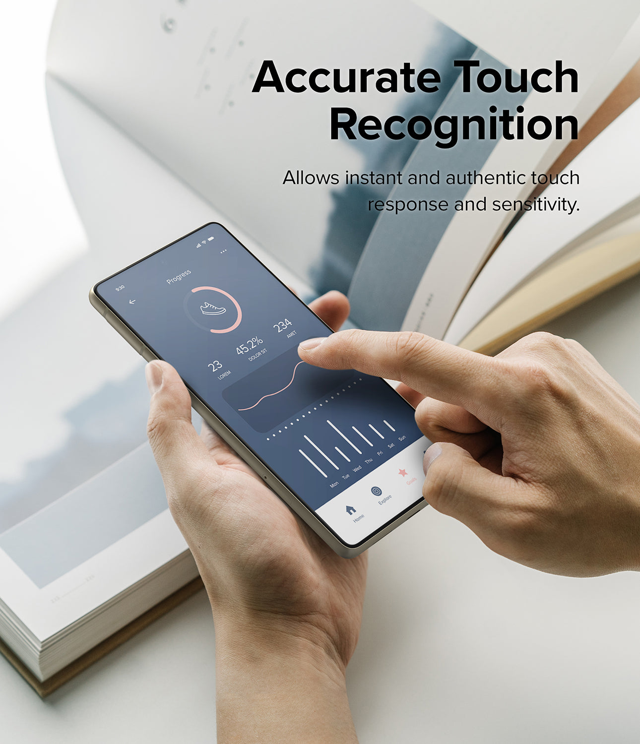 Google Pixel 7 Screen Protector | Dual Easy Film-Accurate Touch Recognition