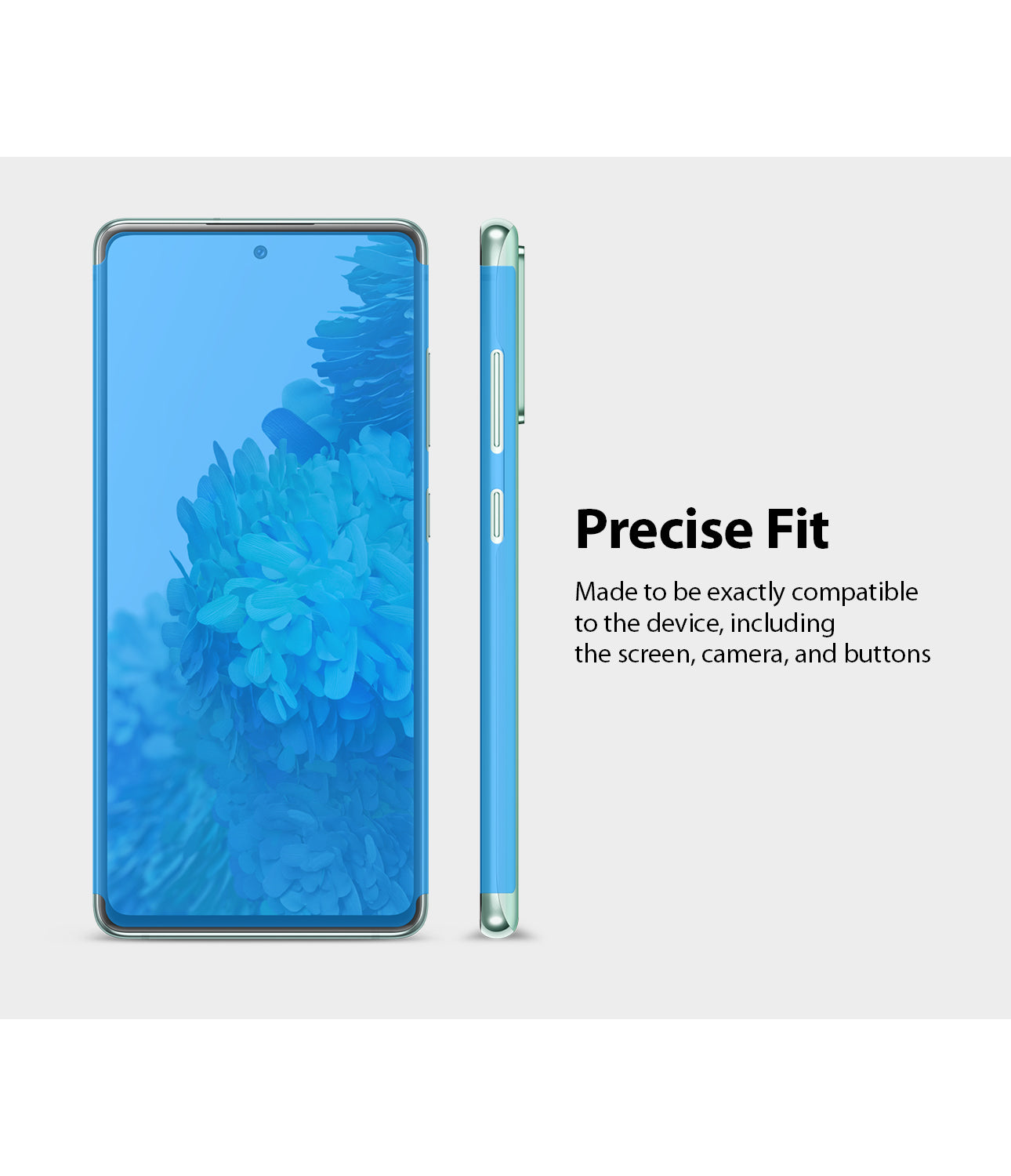 made to be exactly compatible to the device, including the screen, camera, and buttons