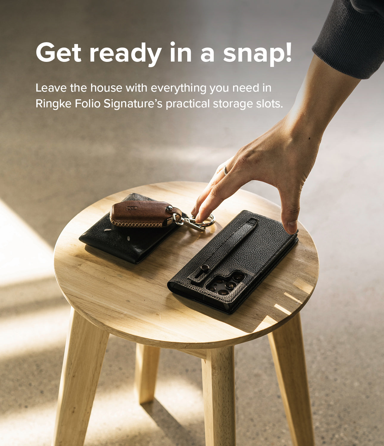 Galaxy S22 Ultra Case | Folio Signature EZ Strap