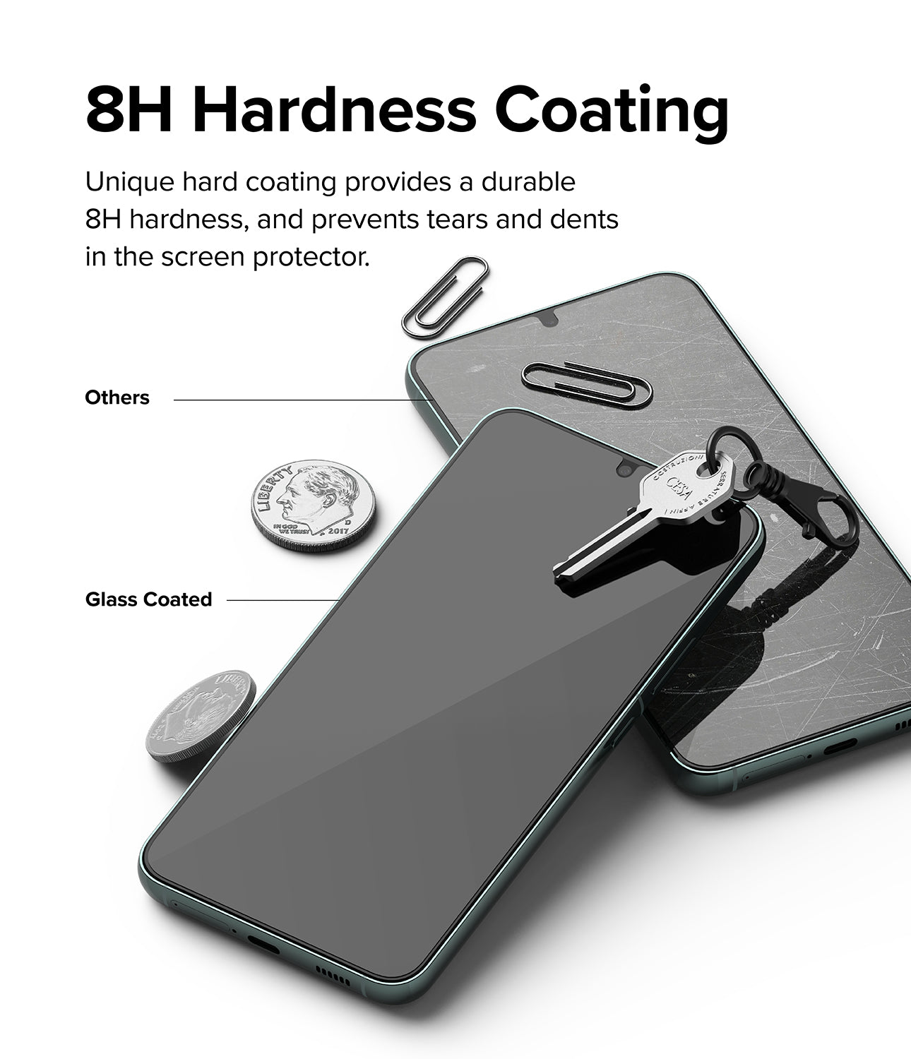 Galaxy S22 Plus Screen Protector | Glass Coated Film - Ringke Official Store