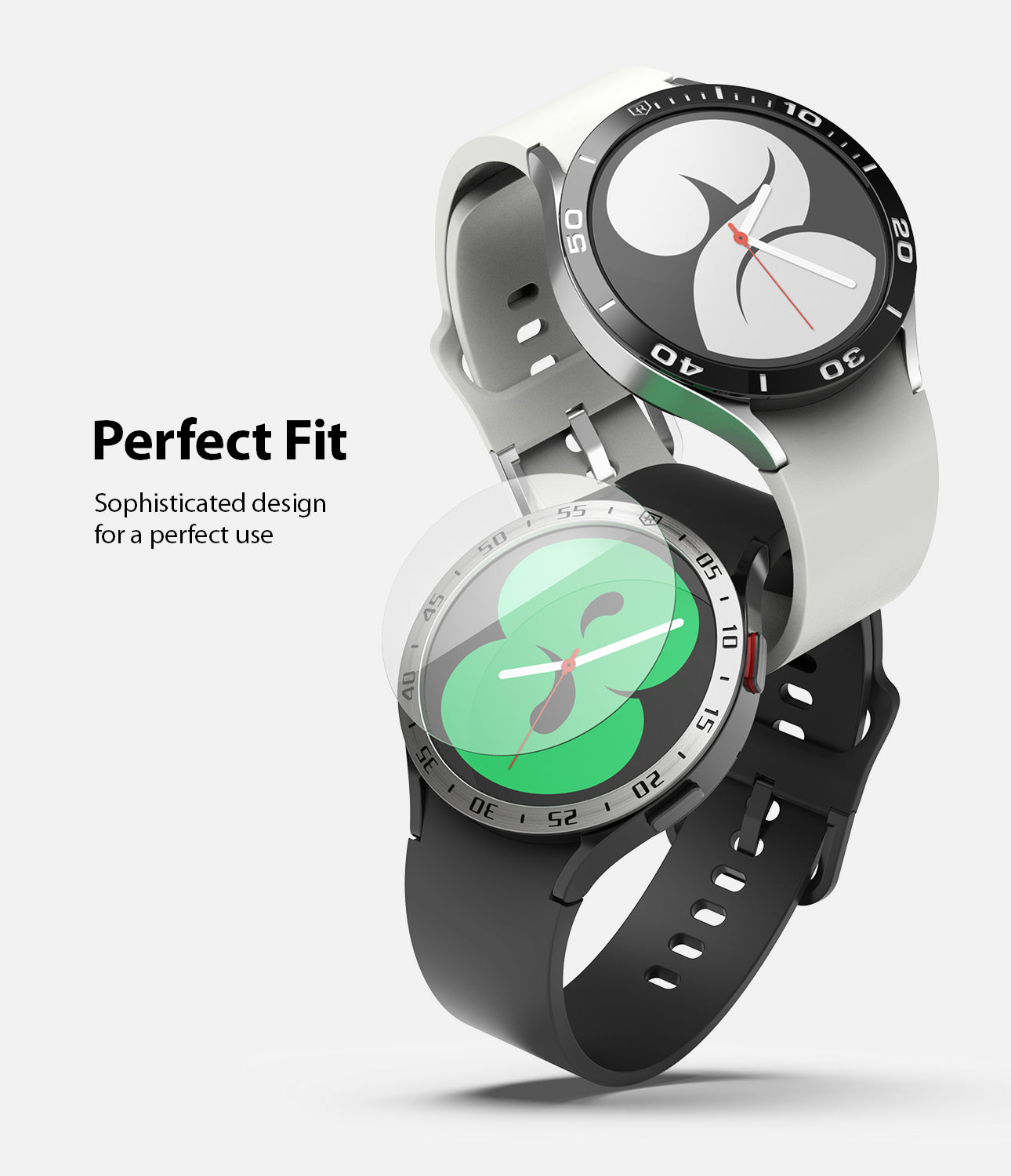 Galaxy Watch 4 44mm Screen Protector for Bezel Styling | Glass - Ringke Official Store