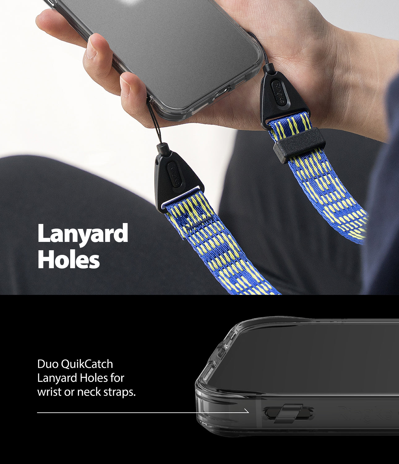 Lanyard Holes