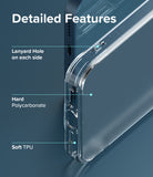 iPhone 13 Case | Fusion Matte - Detailed Features. Lanyard hole on each side. Hard polycarbonate. Soft TPU
