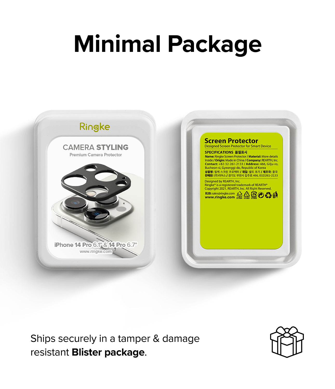 iPhone 14 Pro Max / 14 Pro | Camera Styling - Minimal Package