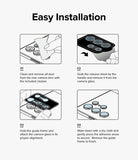 iPhone 14 Plus / 14 | Camera Lens Frame Glass - Easy Installation.