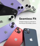 iPhone 14 Plus / 14 | Camera Lens Frame Glass - Seamless Fit. Detailed design to perfectly fit the iPhone 14 & 14 Max Camera.