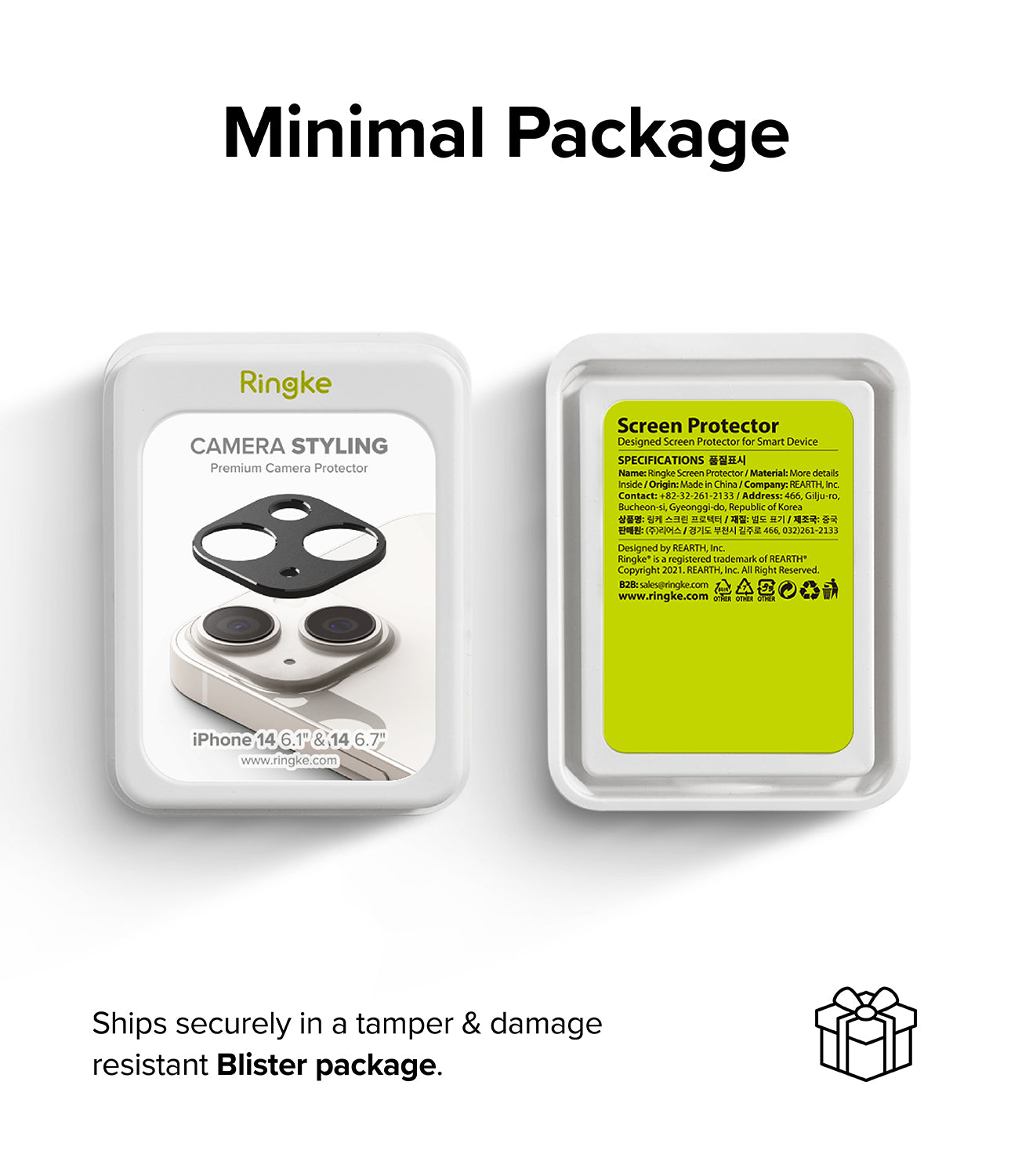 iPhone 14 Plus / 14 | Camera Styling - Minimal Package