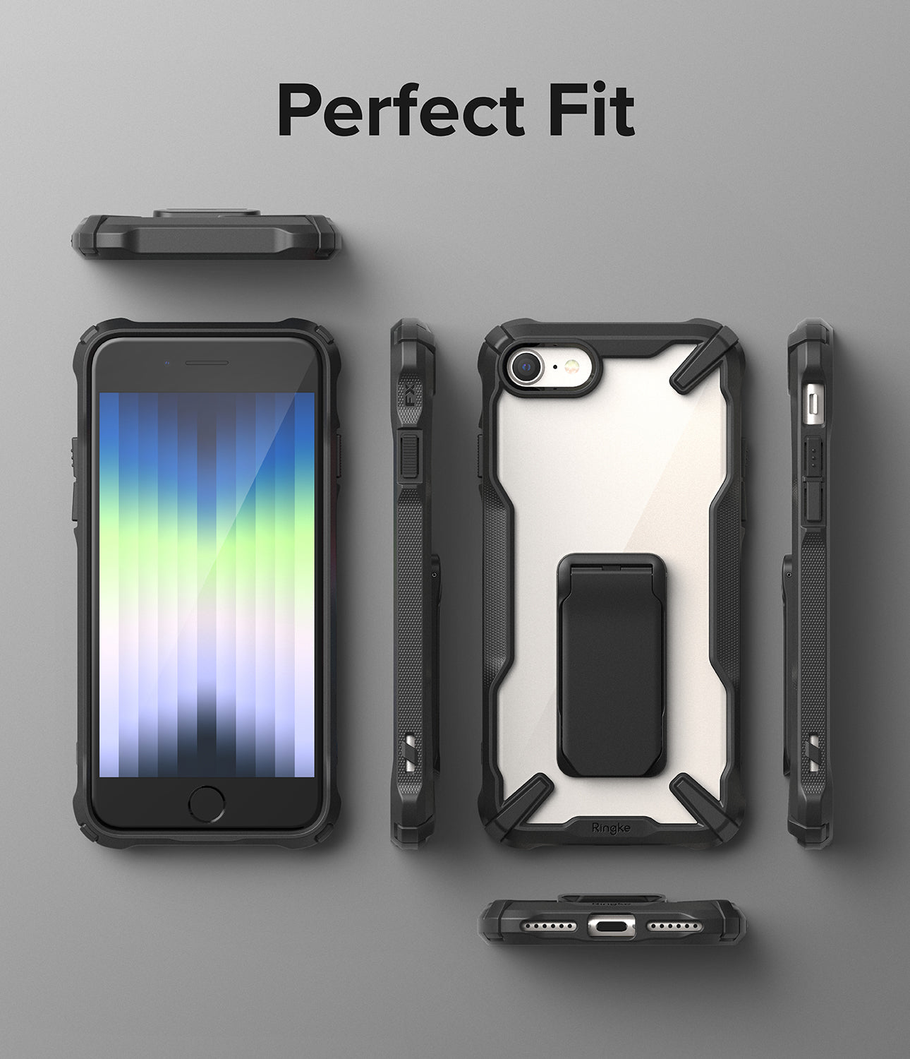 iPhone SE 2022 5G / SE 2020 / 8 / 7 Case | Fusion-X Stand - Ringke Official Store