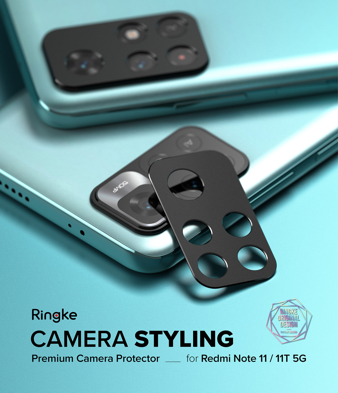 Redmi Note 11T 5G / Poco M4 Pro 5G | Camera Styling Black