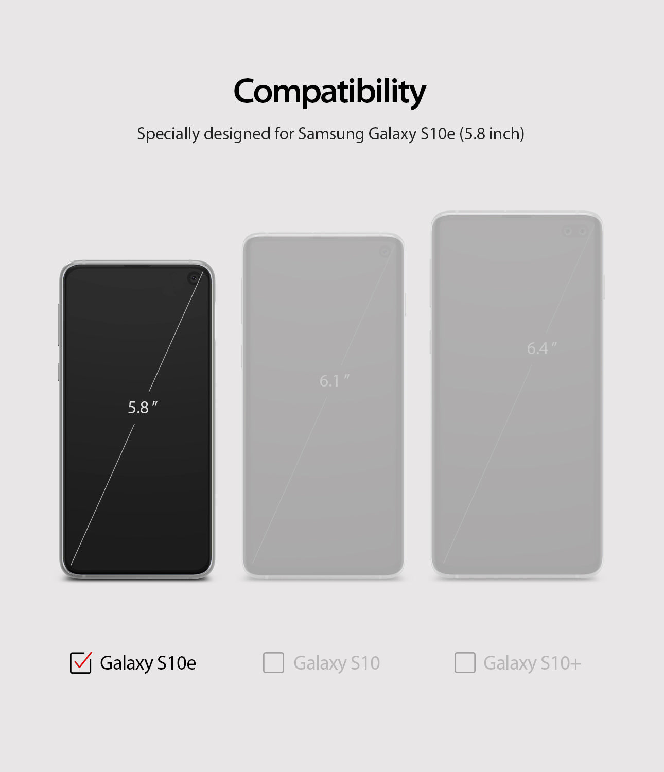only compatible with galaxy s10e