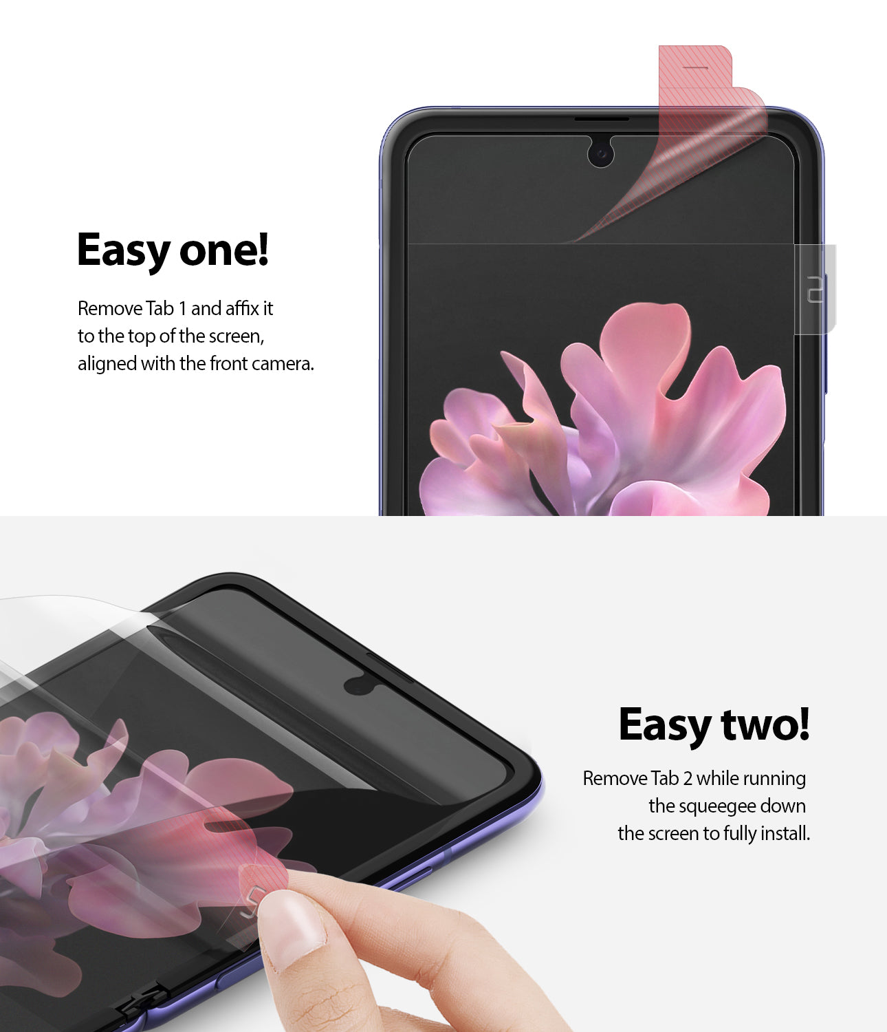 ringke invisible defender for samsung galaxy z flip